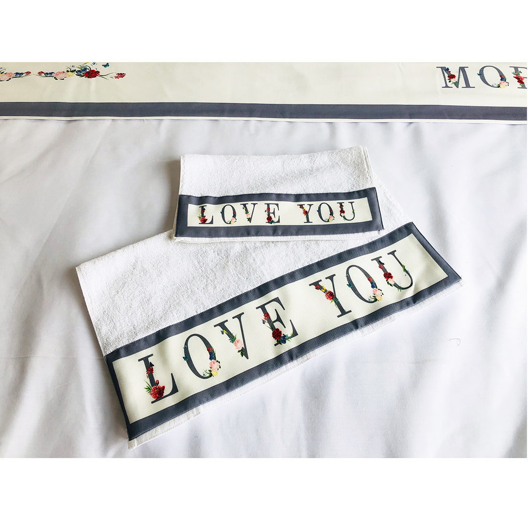 Love You Towels pack